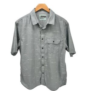 Mountain Khakis Mens Light Blue Classic Fit Casual Button Down Shirt